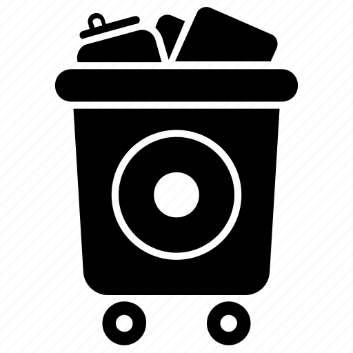 Dustbin, garbage container, trash bin, waste bin, waste bucket icon - Download on Iconfinder