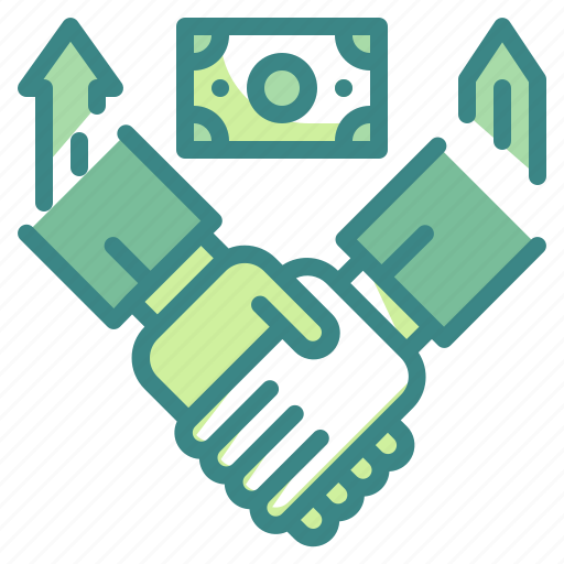 Agreement, capital, gestures, hands, money, shake, venture icon - Download on Iconfinder