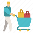 cart, client, consumer, customer, shopping