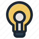 bulb, business, creative, idea, light
