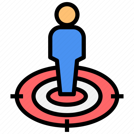 Customer, target, goal, focus, marketing, recruitment, achievement icon - Download on Iconfinder