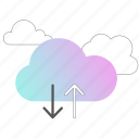 cloud, data, forecast, cloudy, storage, file, document, server