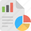 business report, finance graph, report and pie chart, statistical data, stats chart 