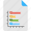 barchart, business infographics, competitive analysis, group analytics, ribbon bar graph 