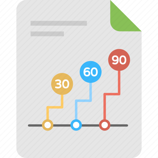 Business analytics, increasing chart, infographic diagram, line graph, statistical report icon - Download on Iconfinder