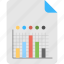 barchart analytics, financial report, growth analysis, project analysis, sales report 