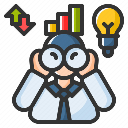 Vision, research, find, analysis, opportunity, businessman, success icon - Download on Iconfinder