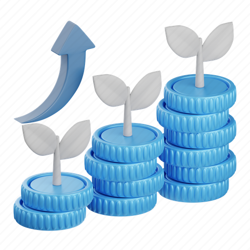 Growth, money, plant, chart, analytics, analysis, graph icon - Download on Iconfinder