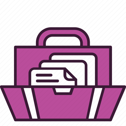 Bag, briefcase, business, collection, documents, offer, portfolio icon - Download on Iconfinder