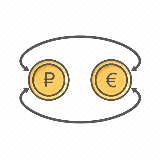 Business, euro, exchange, finance, ruble icon - Download on Iconfinder