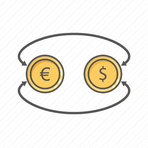 Business, coins, dollar, euro, exchange, finance, money icon - Download on Iconfinder