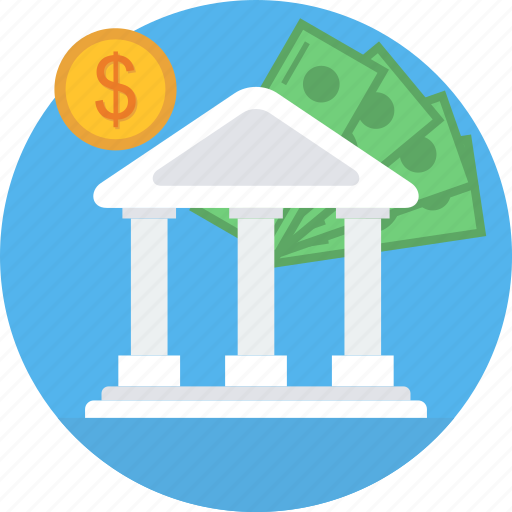 Bank, dollar, loan, money, banking, finance, financial icon - Download on Iconfinder