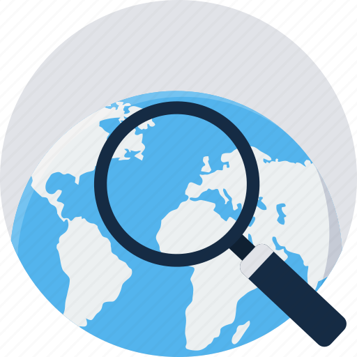 Global, search, magnifier, magnifying, optimization, seo, zoom icon - Download on Iconfinder