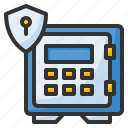 safe box, bank locker, digital locker, money box, protection, security