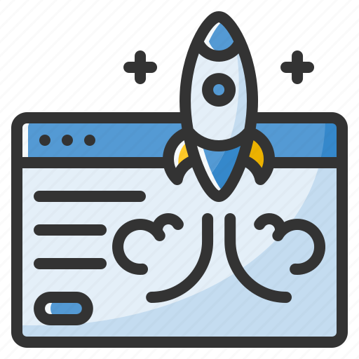 Launch, startup, rocket, spaceship, business, marketing icon - Download on Iconfinder
