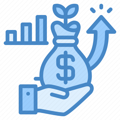 Investment, currency, money, finance, growth, chart icon - Download on Iconfinder