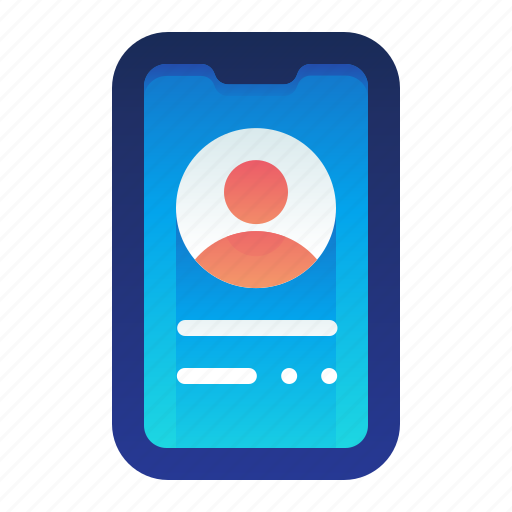 Information, mobile, profile, smartphone, view icon - Download on Iconfinder