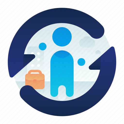 Employee, employment, male, man, renewal icon - Download on Iconfinder
