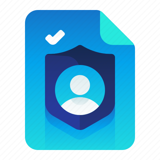 Approve, confirm, insurance, male, man, worker icon - Download on Iconfinder