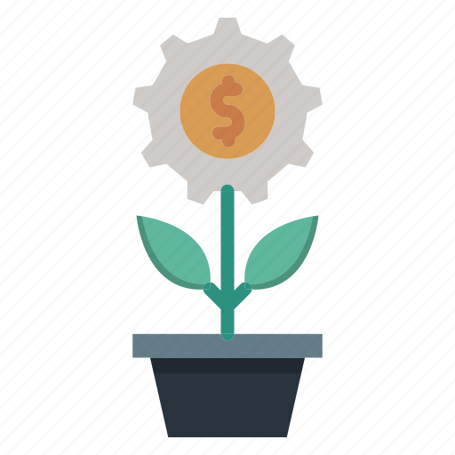 Business, growth, making, management, money, plant icon - Download on Iconfinder