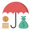 insurance, life, money, protection, saving, umbrella 