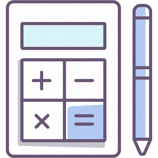 Calculation, calculator, education, school icon - Download on Iconfinder