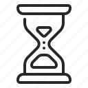 clock, hourglass, time, timing, work