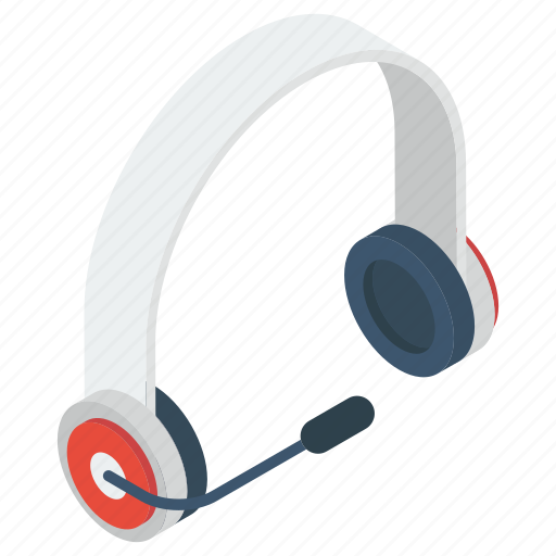 Audio device, earphone, headphone, headphone with mic, headset, operator icon - Download on Iconfinder