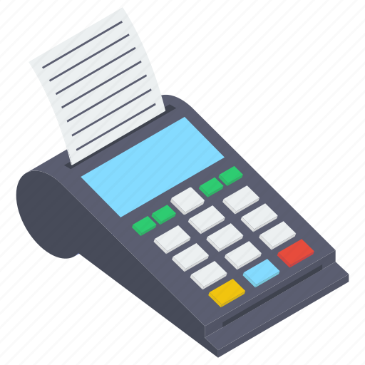 Cash till, invoice, point of services, pos, pos terminal icon - Download on Iconfinder