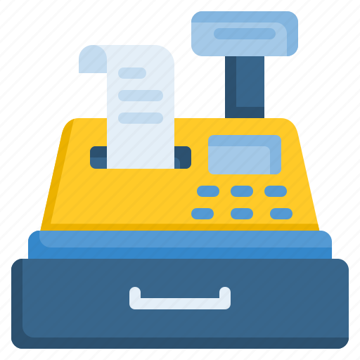 Cashier, cashier machine, money icon - Download on Iconfinder