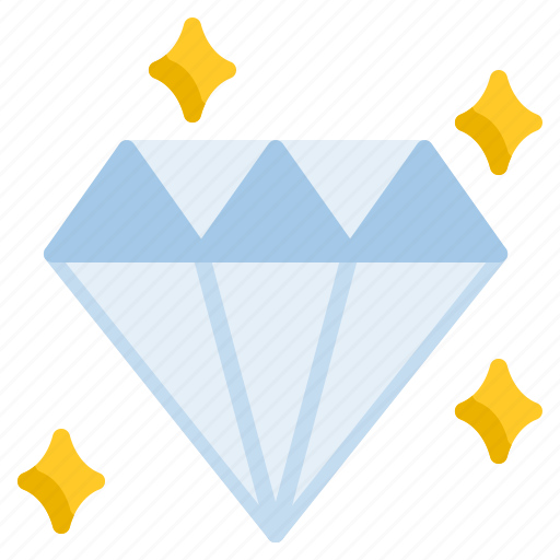 Diamond, golden, jewelry icon - Download on Iconfinder
