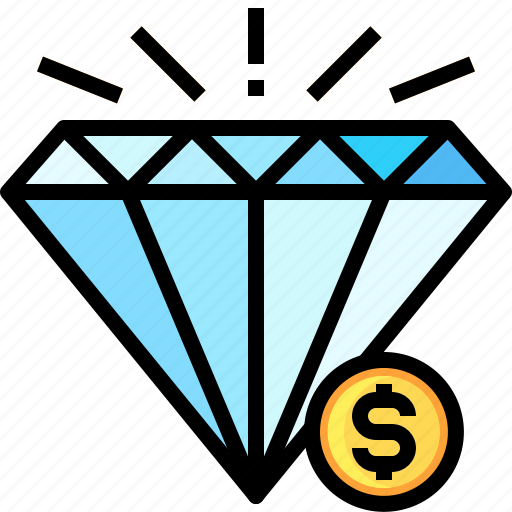 Money, jewelry, stone, wealth, diamond, precious, luxury icon - Download on Iconfinder