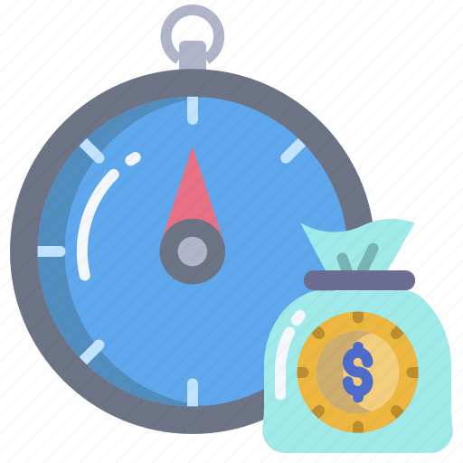 Stopwatch, money icon - Download on Iconfinder on Iconfinder