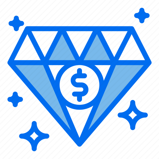 Diamond, investment, money, business icon - Download on Iconfinder
