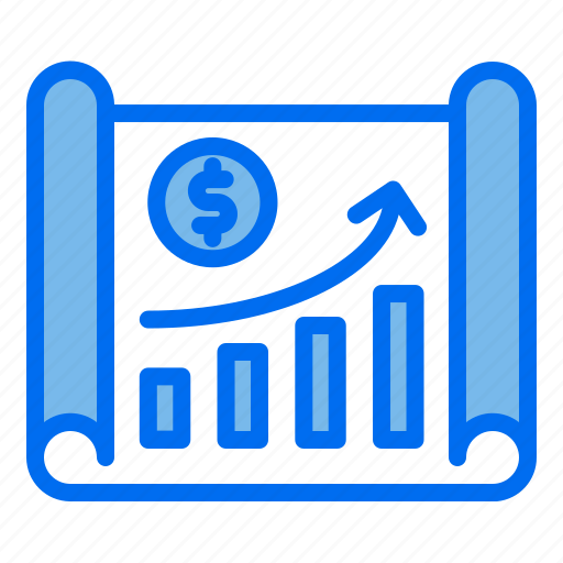 Document, banking, money, investment, growth icon - Download on Iconfinder