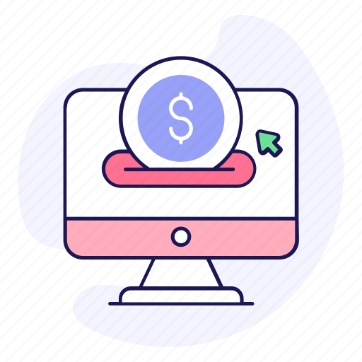 Online money, online pay, donation, charity, online charity, online donation icon - Download on Iconfinder