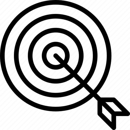 Target, dart, dartboard, business, goal, focus, bullseye icon - Download on Iconfinder