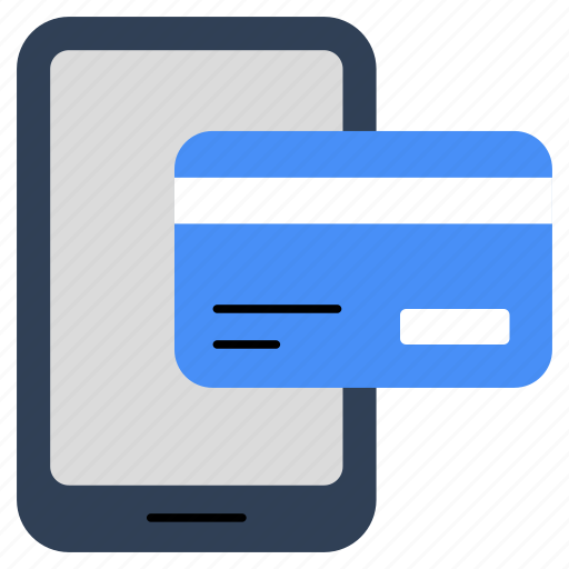 Mobile card payment, epay, mobile banking, ebanking, mcommerce icon - Download on Iconfinder