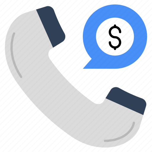 Financial call, telecommunication, landline call, phone call, receiver icon - Download on Iconfinder