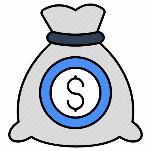 Money bag, money sack, cash, dollar bag, finance icon - Download on Iconfinder