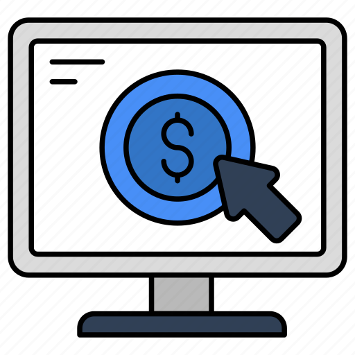 Ppc, cpc, pay per click, cost per click, website payment icon - Download on Iconfinder