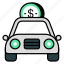 financial car, bank car, vehicle, automobile, automotive 