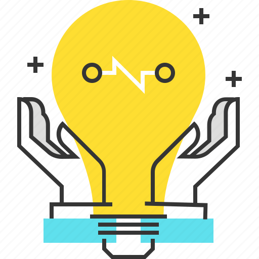 Brainstorm, creative, gear, idea, lamp, management, production icon - Download on Iconfinder