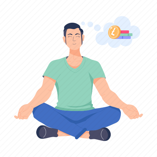 Business meditation, work meditation, work yoga, work relaxation, yoga practice icon - Download on Iconfinder
