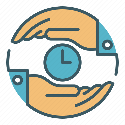 Circle, give, hand, share, take, time, trade icon - Download on Iconfinder