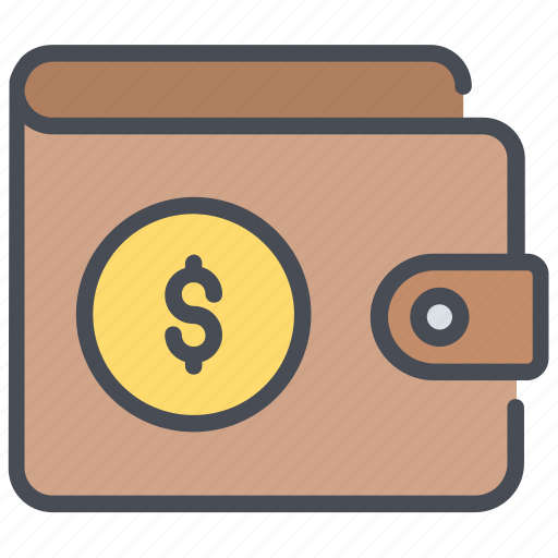 Wallet, purse, money, cash, dollar, personal wallet icon - Download on Iconfinder