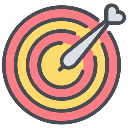 Target, focus, aim, goal, arrow, center icon - Download on Iconfinder