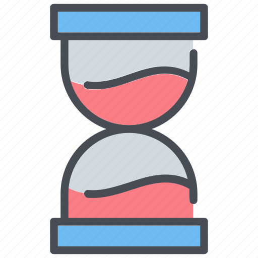 Sand clock, hourglass, timer, countdown, hour, glass icon - Download on Iconfinder