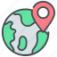 global location, earth, geography, pointer, world, location 
