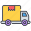 delivery truck, delivery, truck, transportation, business, cargo 